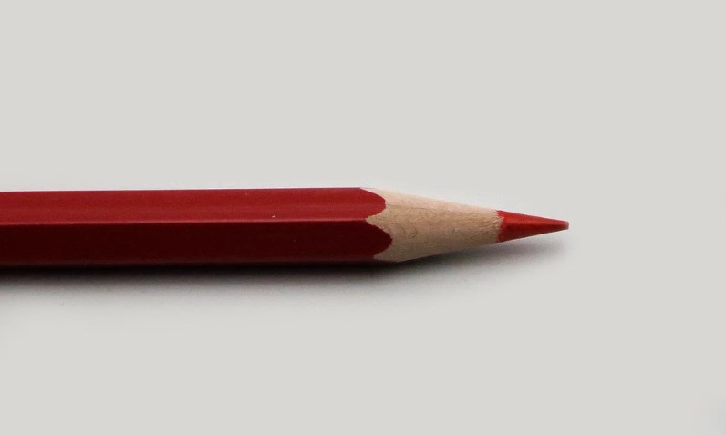 12ct Red Grading Pencils with Erasers