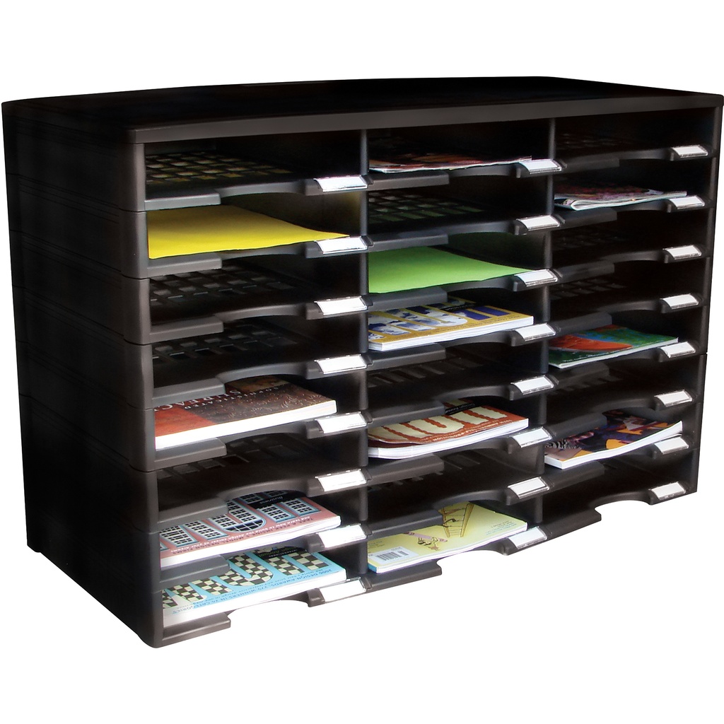 24 Compartment Literature Organizer10685442614359