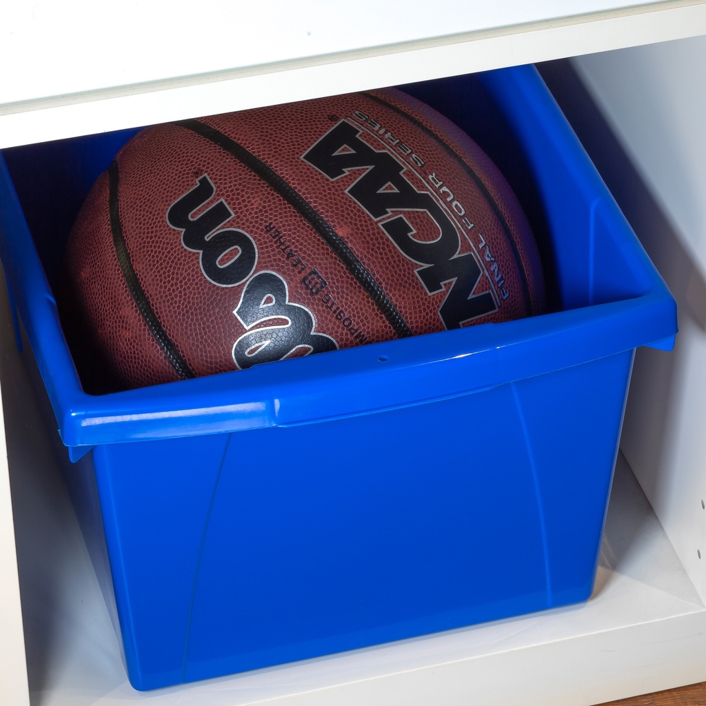 Small Classroom Storage Bin Blue Each