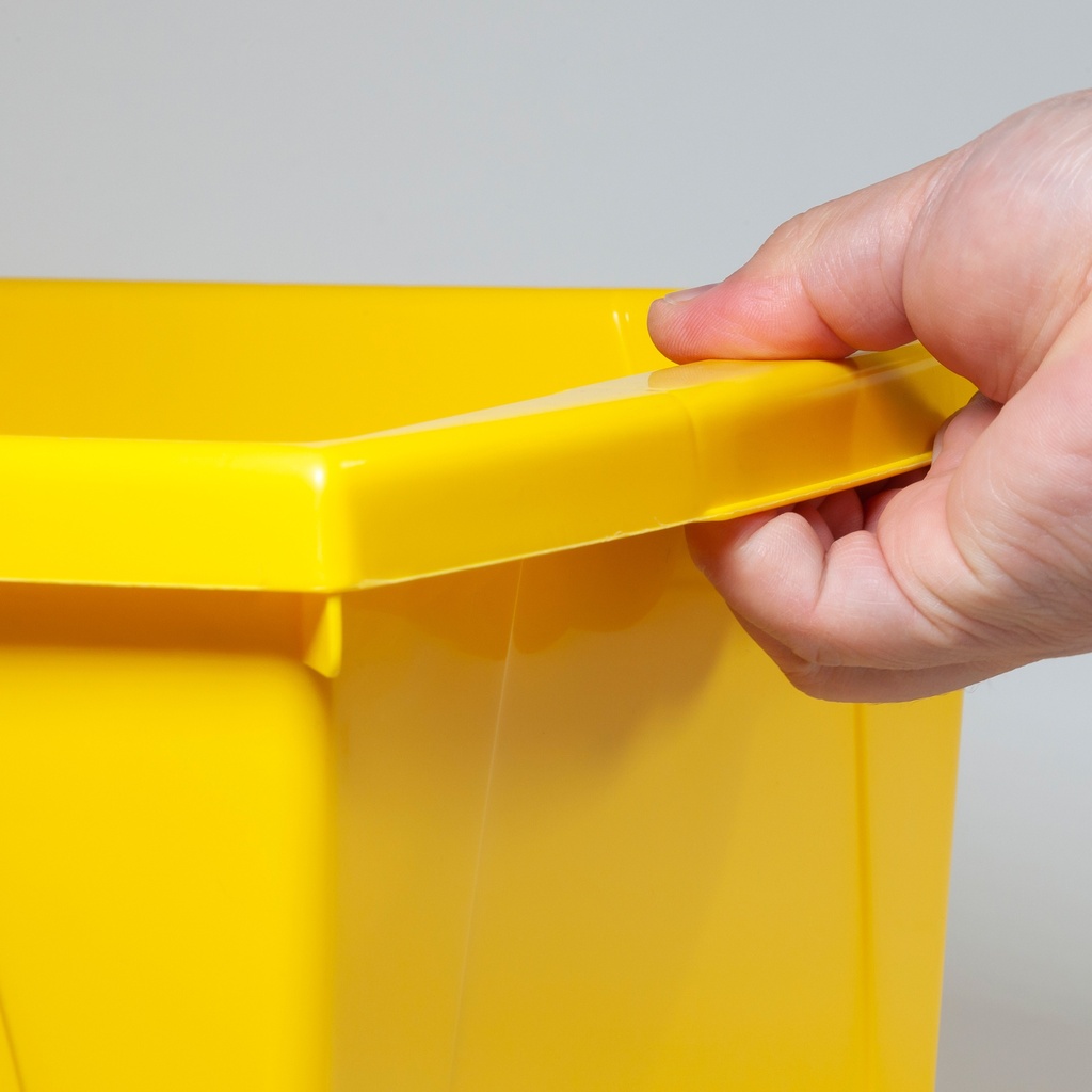 Small Classroom Storage Bin Yellow Each