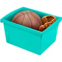 Small Classroom Storage Bin Teal Each