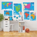 Continents of the World Learning Set