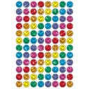 Colorful Smiles Chart Sized Stickers