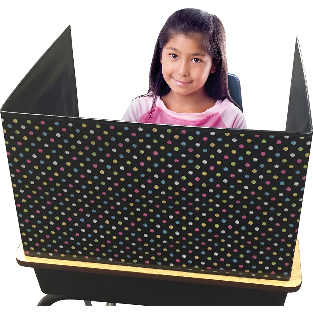 Chalkboard Brights Classroom Privacy Screen, Pack of 2