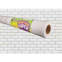 Better Than Paper® White Subway Tiles Bulletin Board 4 Roll Pack