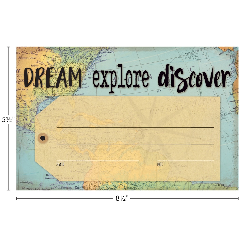 Travel the Map Dream Explore Discover Awards