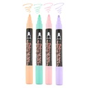 Blush Pink, Peppermint, Pastel Peach & Pale Violet Broad Tip Bistro Chalk Markers