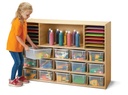 Young Time Sectional Cubbie-Tray Storage