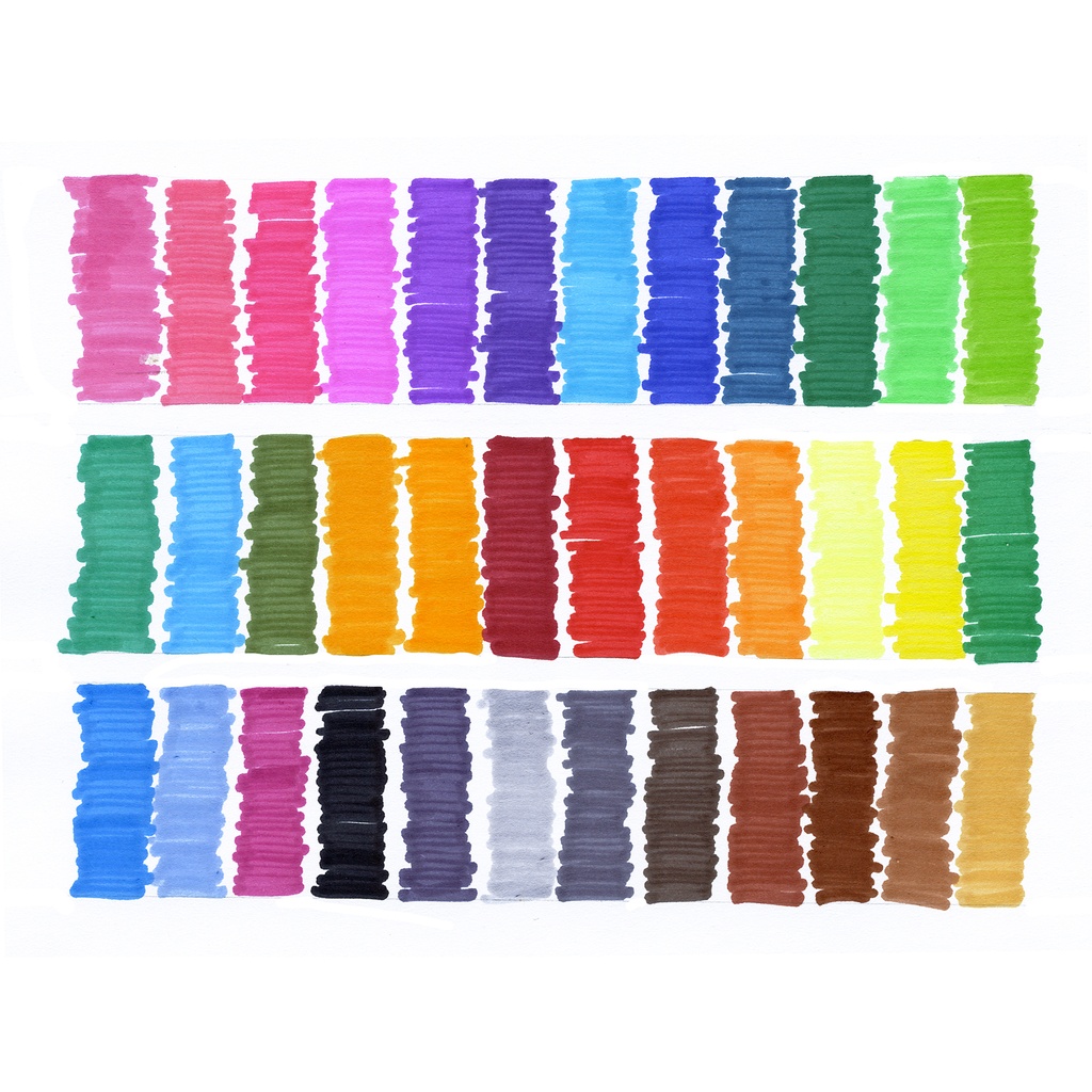 Triangular Magic Stix Markers 48 Pack