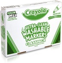 Crayola 200ct Conical Washable Marker Classpack