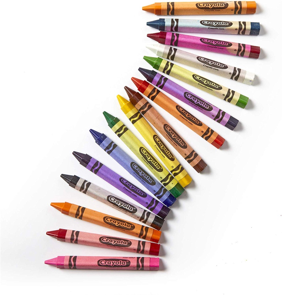 Crayola 256ct 16 Color Triangular Crayon Classpack