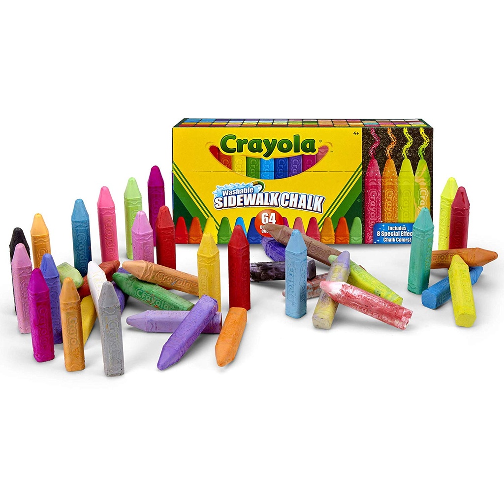 64ct Crayola Sidewalk Chalk