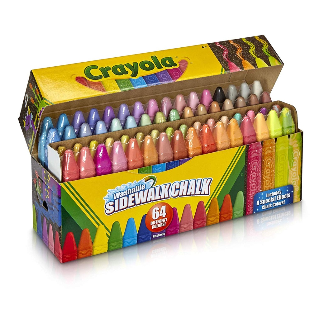 64ct Crayola Sidewalk Chalk