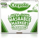 Crayola 200ct 10 Color Fine Line Washable Marker Classpack