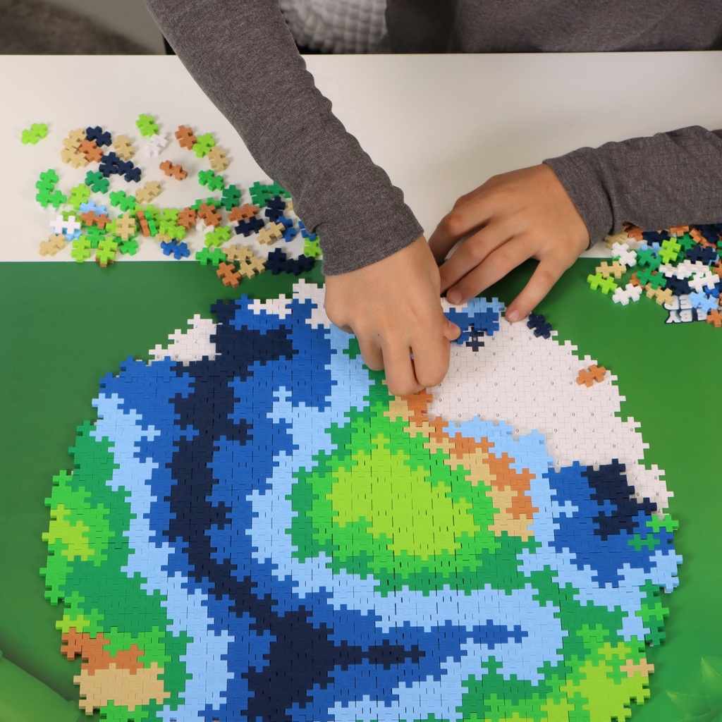 Plus-Plus Puzzle By Number® 800 Piece Earth