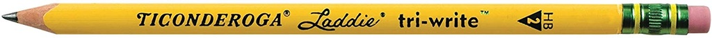 36ct No2 Triwrite Laddie Pencil with Eraser