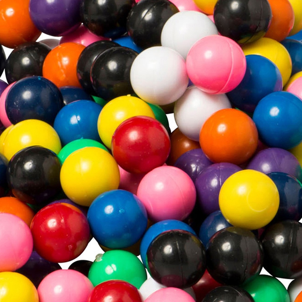 400 Solid-Colored Magnet Marbles