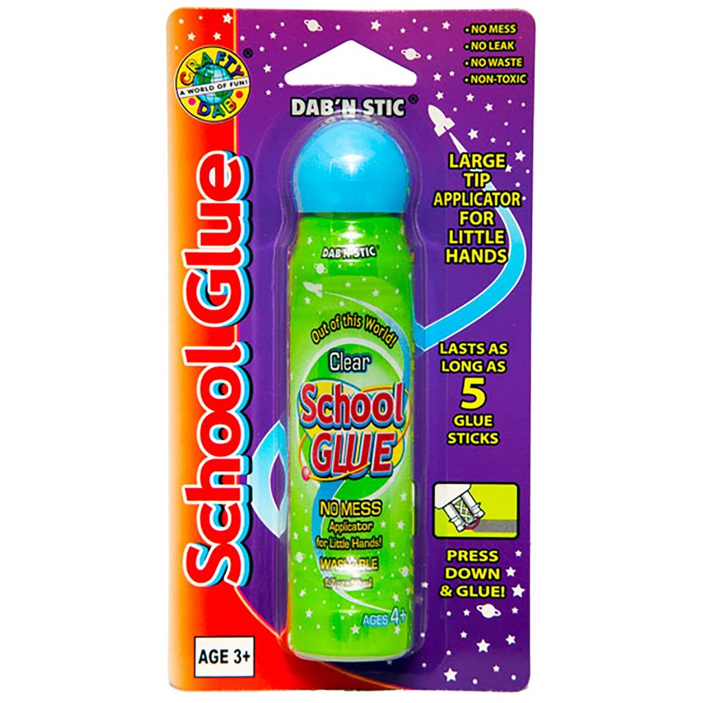 1.7 oz Clear School Glue 12ct