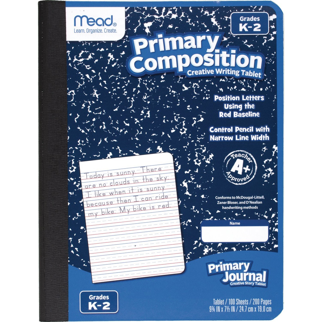 Primary Composition Book Pack of 3