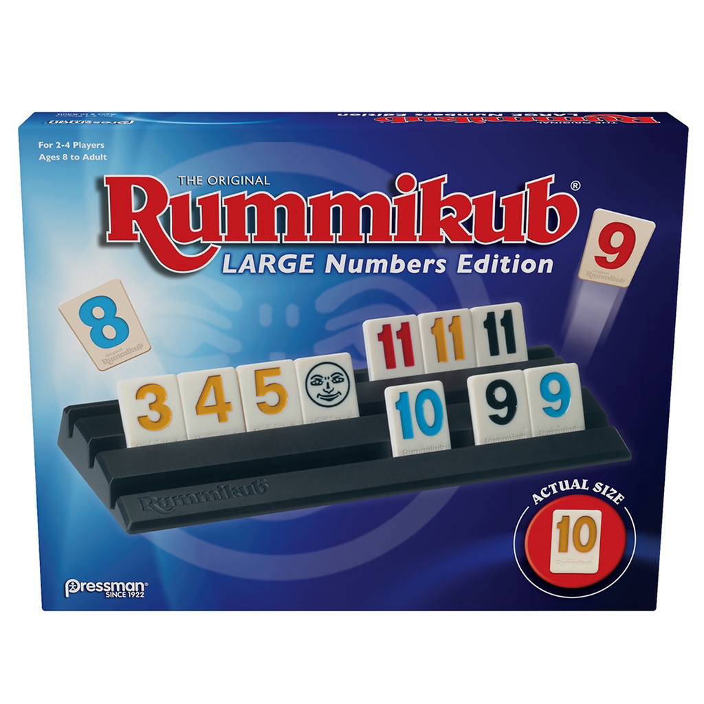 Large Number Rummikub Game