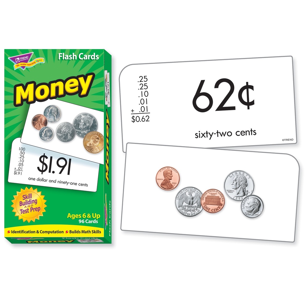 Money Skill Drill Flash Cards