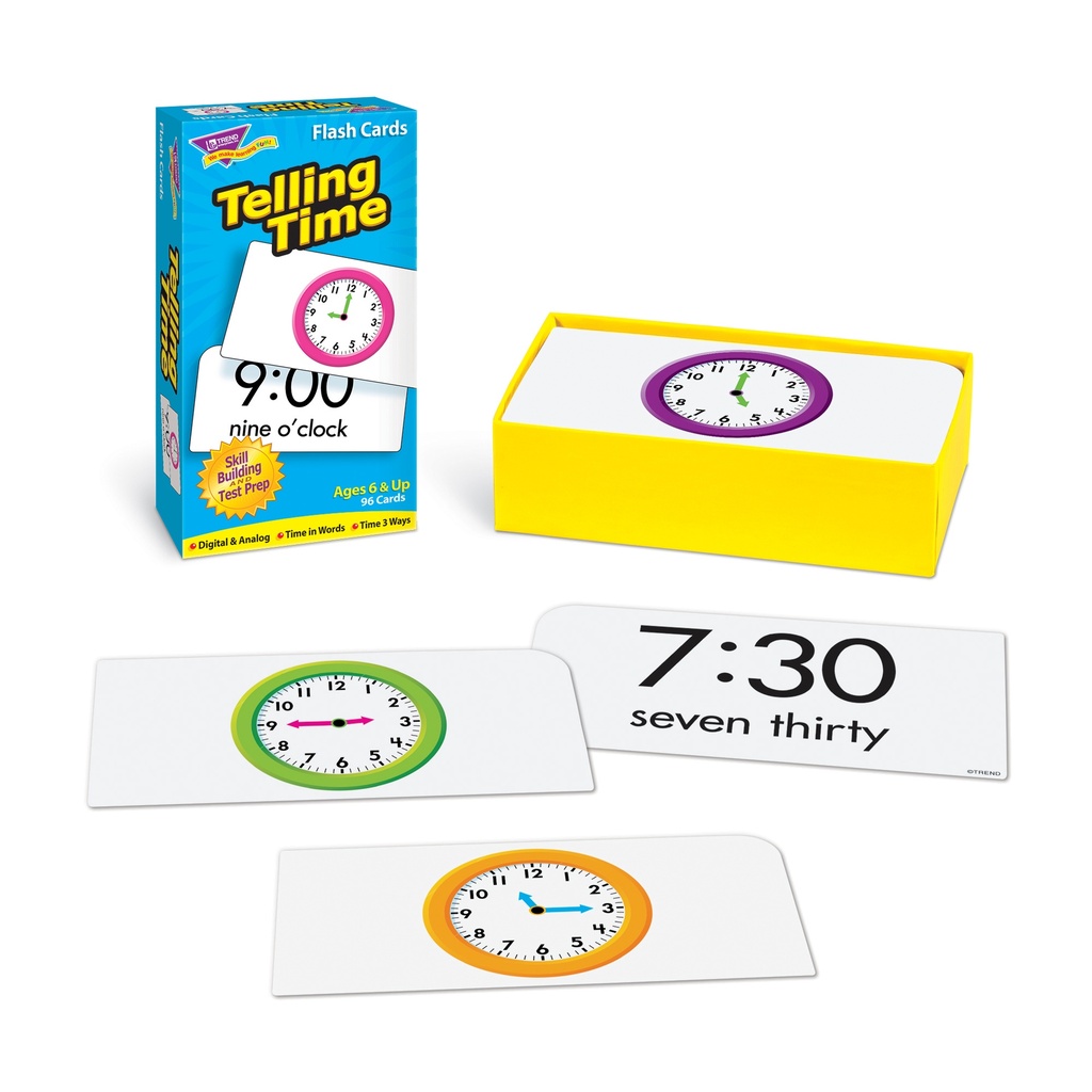 Time and Money Skill Drill Flash Cards Assortment