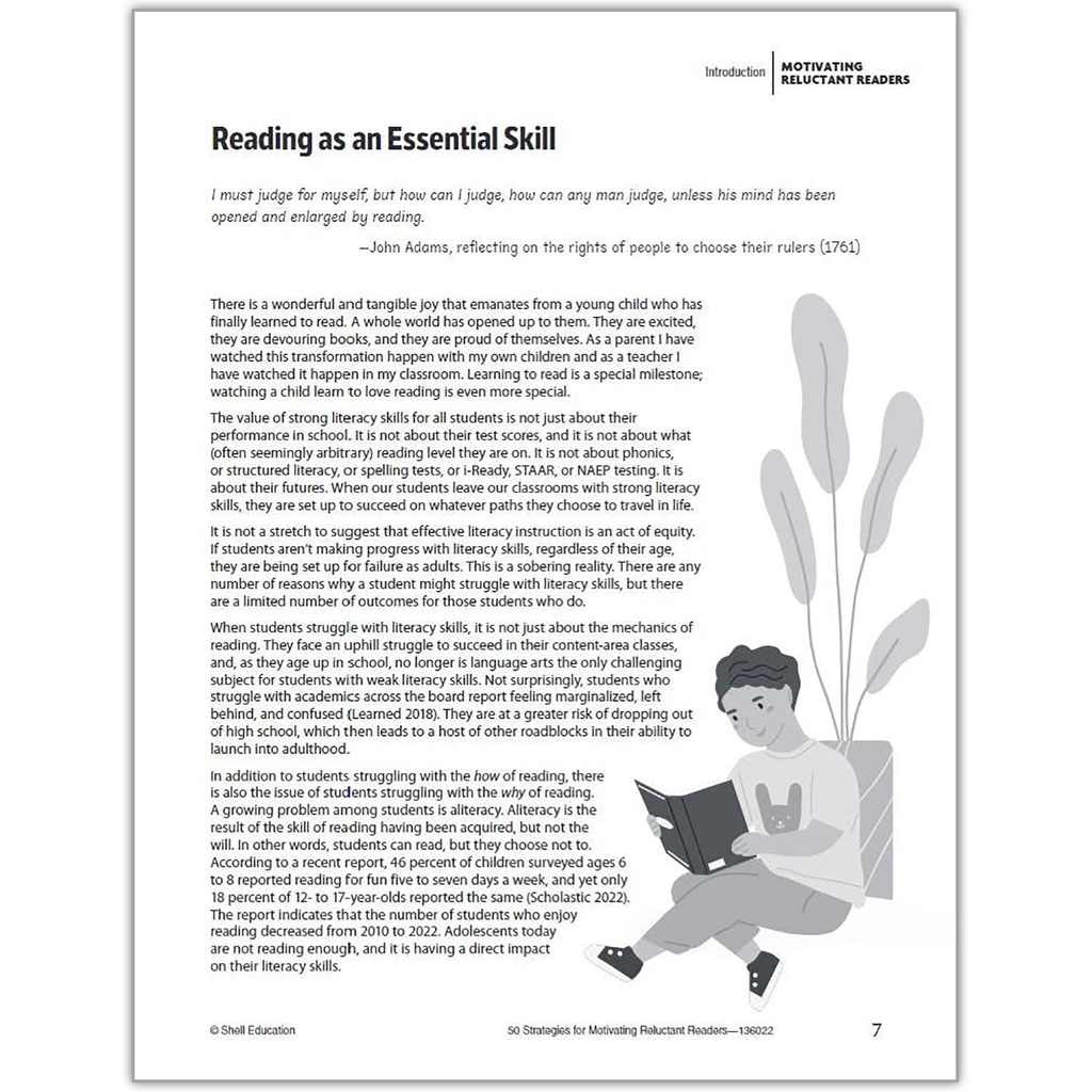50 Strategies for Motivating Reluctant Readers
