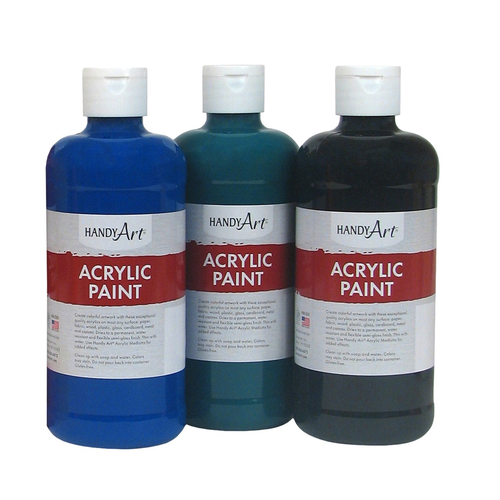 Acrylic Paint  Assorted Colors Set of 6