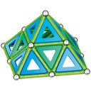 Geomag™ Green Line Panels 114 Pieces