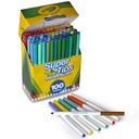 100 Color Washable Super Tips Markers