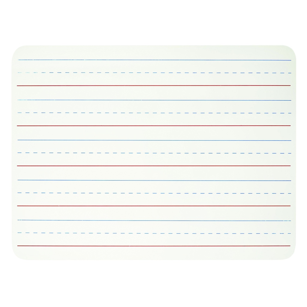 Lined 1 Sided Dry Erase Classpack w/Markers & Erasers Pack of 12