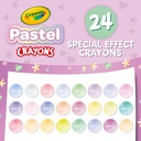 Pastel Crayons 24 Colors