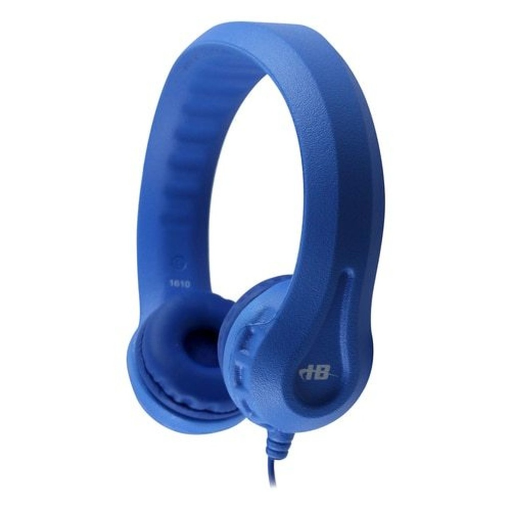 Flex-Phones™ Indestructible Foam Headphone Blue