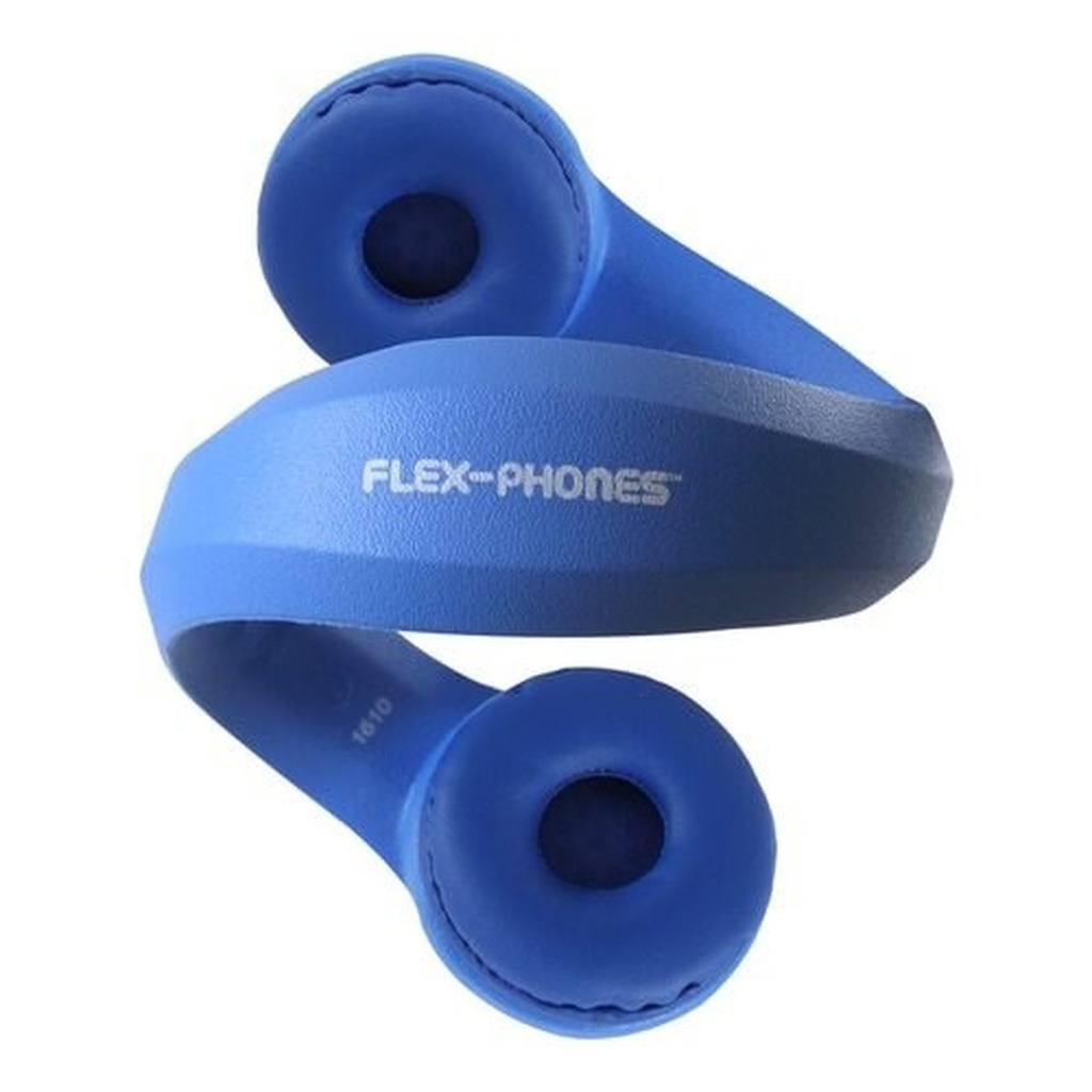 Flex-Phones™ Indestructible Foam Headphone Blue