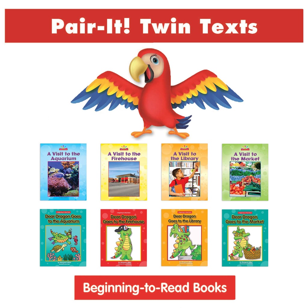 A Complete Community Places Pair-It! Twin Text 8 Book Set 1