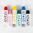 Mini Jewel Tone Dot Markers 6 Colors