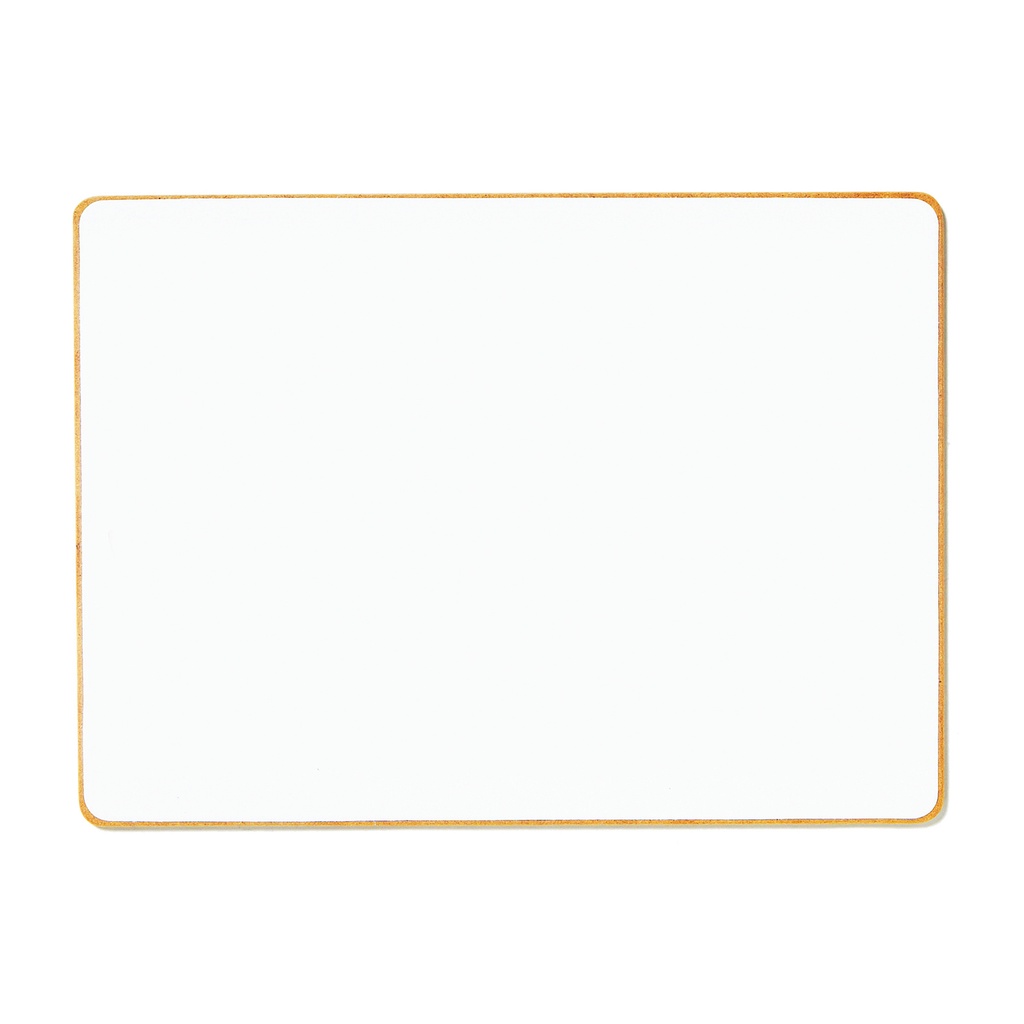 Double-Sided Magnetic Blank/Blank Dry Erase Boards Set of 5