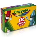 120 Color Regular Size Crayons 2ct