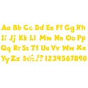Yellow 4-Inch Friendly Uppercase/Lowercase Combo Pack Ready Letters®