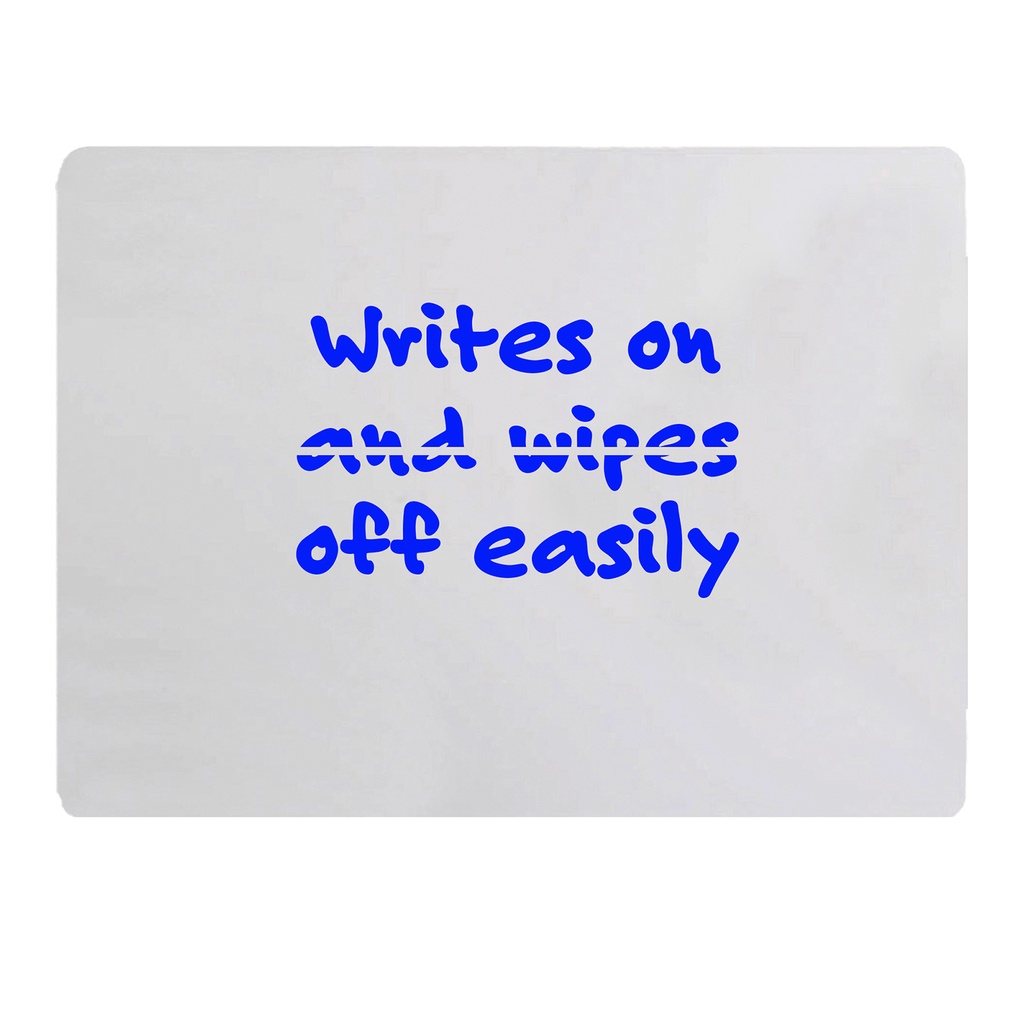 White Two-Sided 5" x 7" Dry Erase Boards Pack of 12