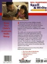 Skill Sharpeners Spell &amp; Write Grade K Activity Book