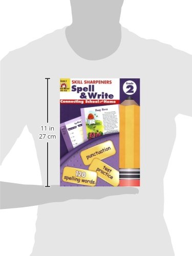 Skill Sharpeners Spell &amp; Write Grade 2 Activity Book