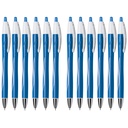 Glide™ Exact Blue Retractable Fine Point Ball Point Pens 12 Count