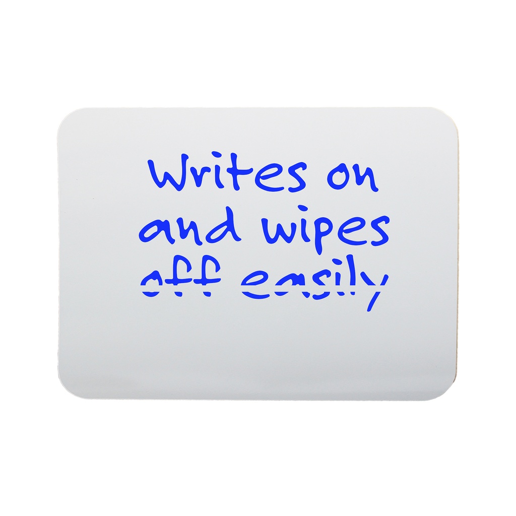 White Two-Sided 6" x 9" Dry Erase Boards Pack of 12