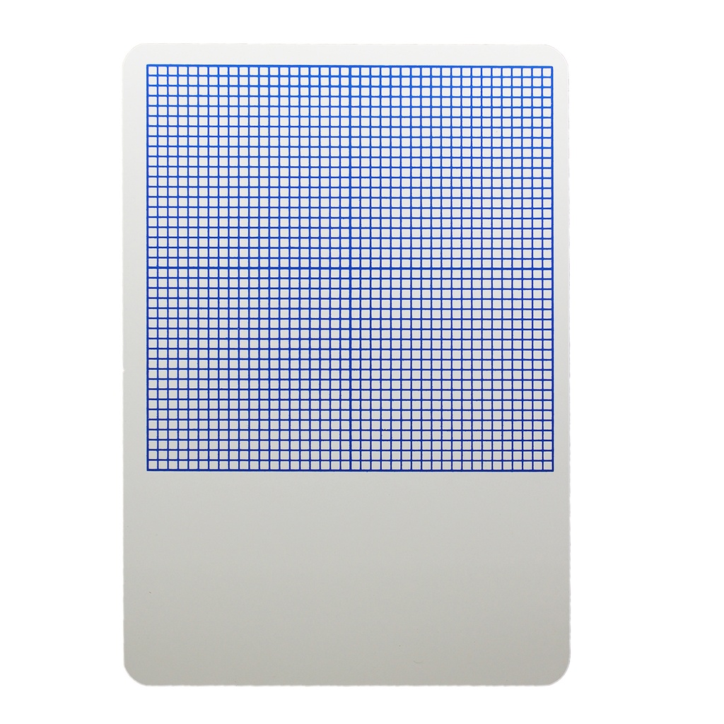 11" x 16" 0.25" Graph Dry Erase Boards Pack of 3