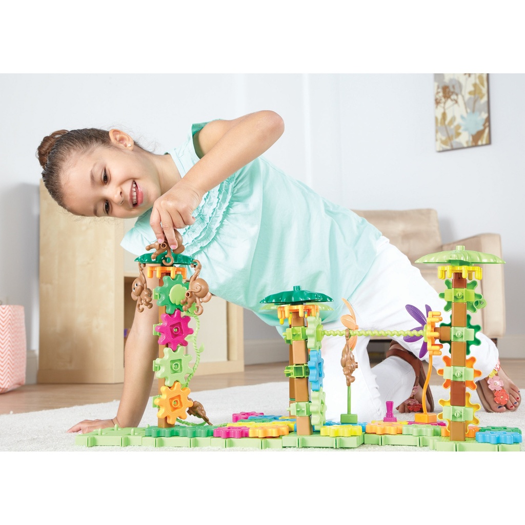 Gears! Gears! Gears!® Movin' Monkeys™ Building Set 103 Pieces