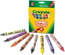 8ct Jumbo Crayola Crayons Tuck Box