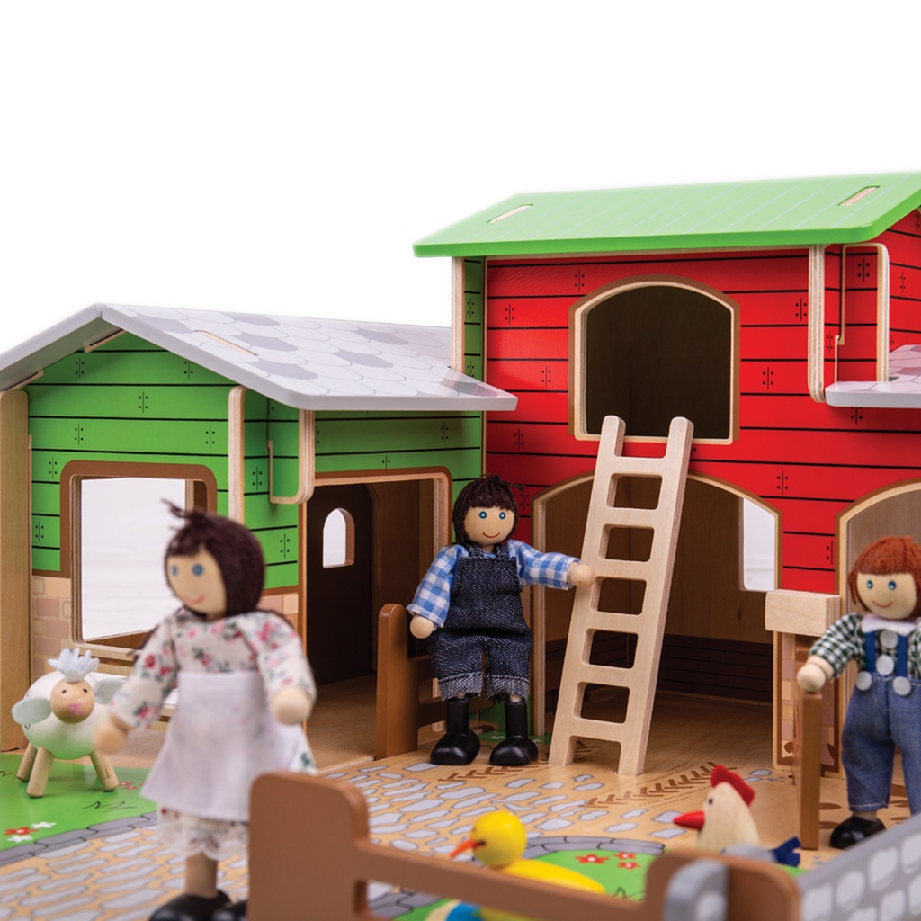 Cobblestone Farm Playset