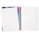 Watercolor Splash Unruled 12" x 9" Fashion Poly Sketch Book, , , 