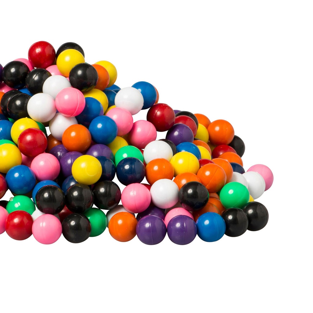 400 Solid-Colored Magnet Marbles